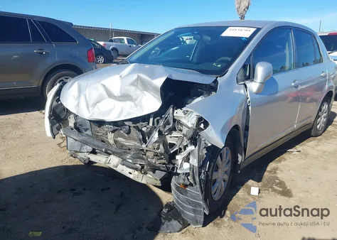 2007 Nissan Versa 1.8S z USA, uszkodzony, nr VIN 3N1BC11E77L447828